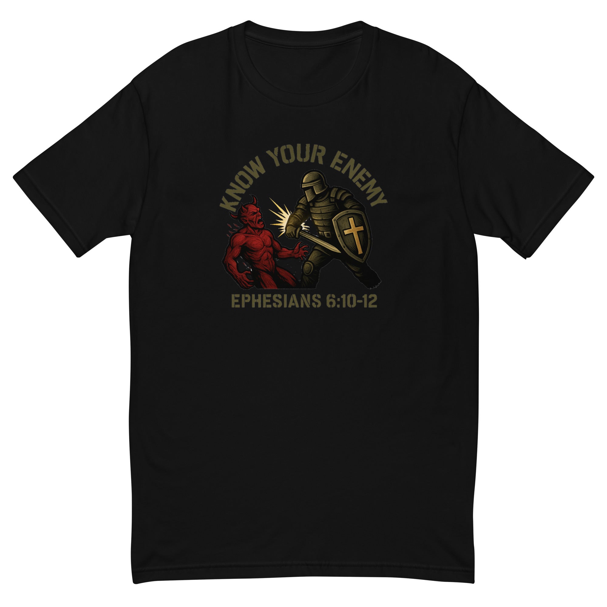 Know Your Enemy Short Sleeve T-shirt Front Graphic